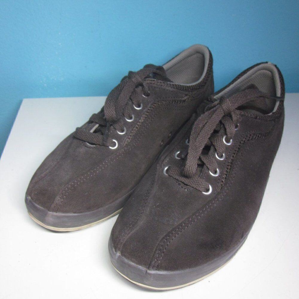 Brown Suede Keds Womens Size 7.5 / EU 38 Lace Up Sneakers Flats Casual Shoes